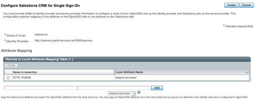 Configuring OpenSSO metadata for Salesforce.com