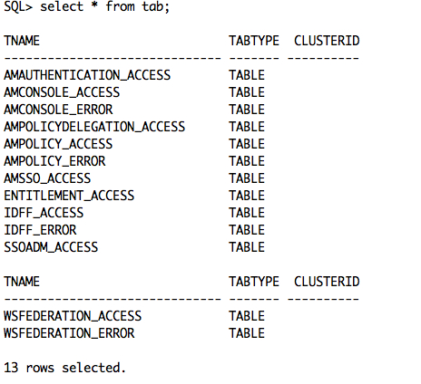 Database logging