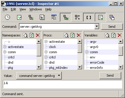 Tcl Dev Kit Inspector