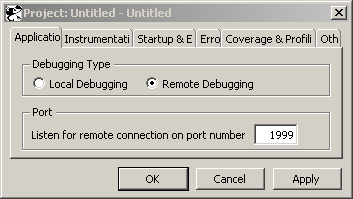 Remote debugging