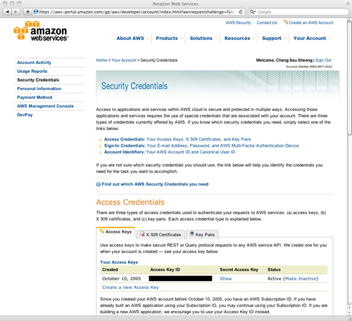 Amazon Web Services Simple Storage Service (S3)