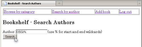 Search with authors