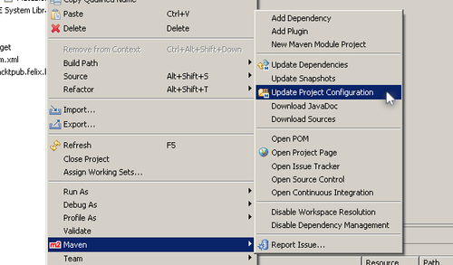 Importing a Maven project into Eclipse