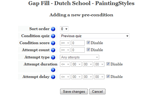 Making a QuizPort test