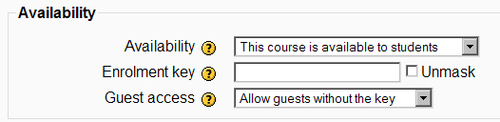 Moodle access check