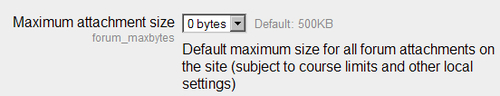 Enable file upload in forums only when you really need it