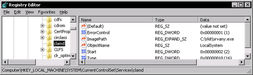 Configuring clamd service