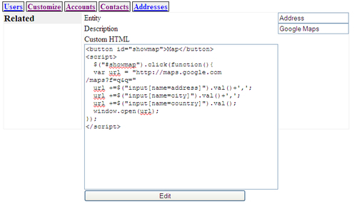 Time for action customizing entity displays