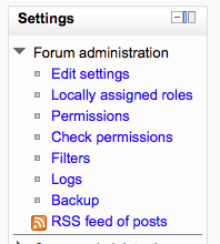 Time for action - editing the privileges in a forum