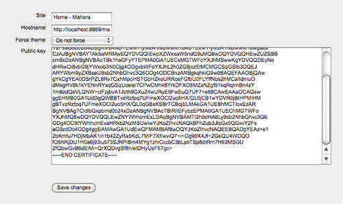 Time for action - configuring the networking and SSO