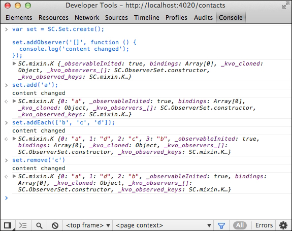 Observing enumerables