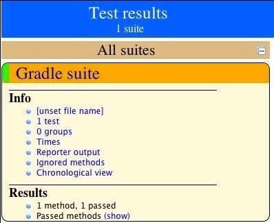 Using TestNG for testing