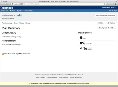 Defining a build plan