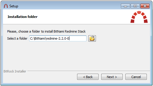 Using BitNami Redmine stack