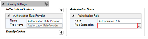 Authorizing using Authorization Rule Provider