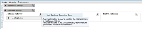 Adding Data Access Settings