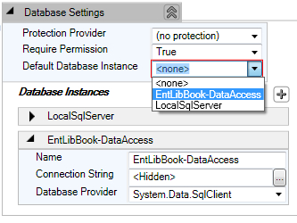 Adding Data Access Settings