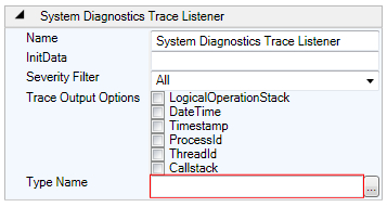 Configuring System Diagnostics Trace Listener