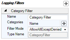 Adding a category filter