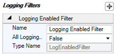 Adding a logging enabled filter