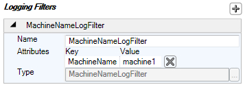 Configuring the custom log filter