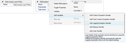 Configuring a Logging handler