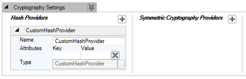 Configuring a Custom Hash Provider