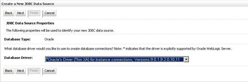 Creating a Data Source with the Administration Console