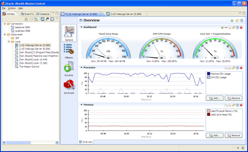 JRockit diagnostic tools