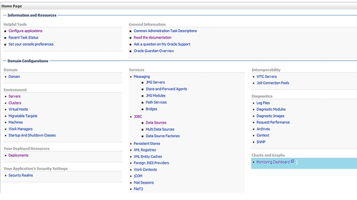 WebLogic Diagnostic Framework (WLDF)