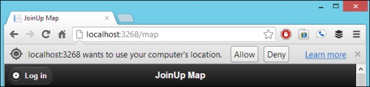 Getting the user's location