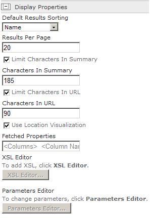 Configure members search query