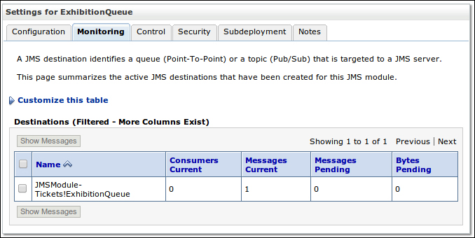 Queuing messages