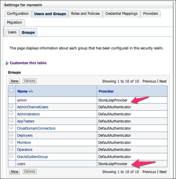 Configuring an OpenLDAP authentication provider