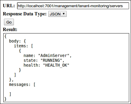 Formatting the response