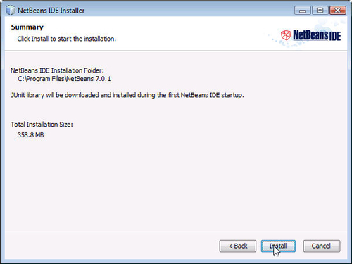 Installing NetBeans IDE 7