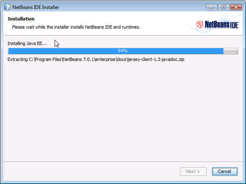 Installing NetBeans IDE 7