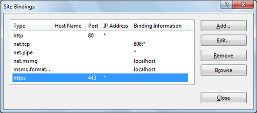 Configuring the HTTPS protocol