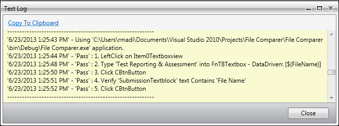 Creating parent and child tests