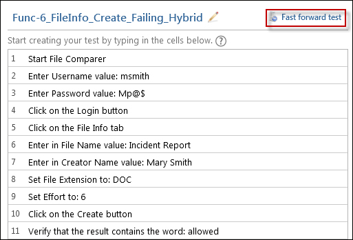 Hybrid tests