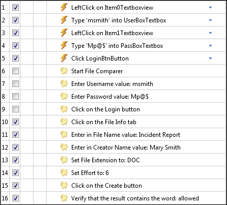 Hybrid tests