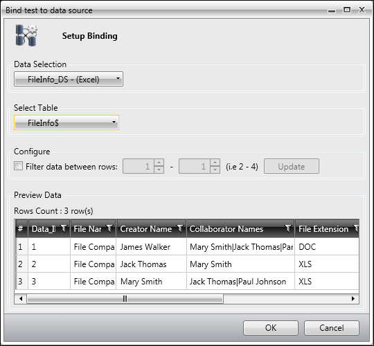 Data binding