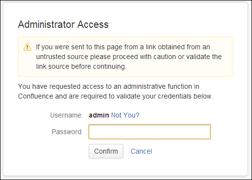 Secure administrator sessions