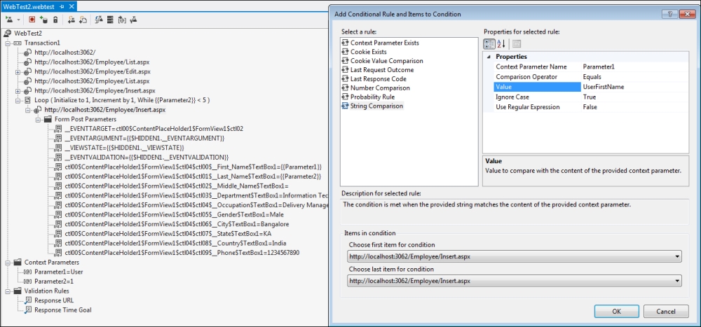 Conditional rules