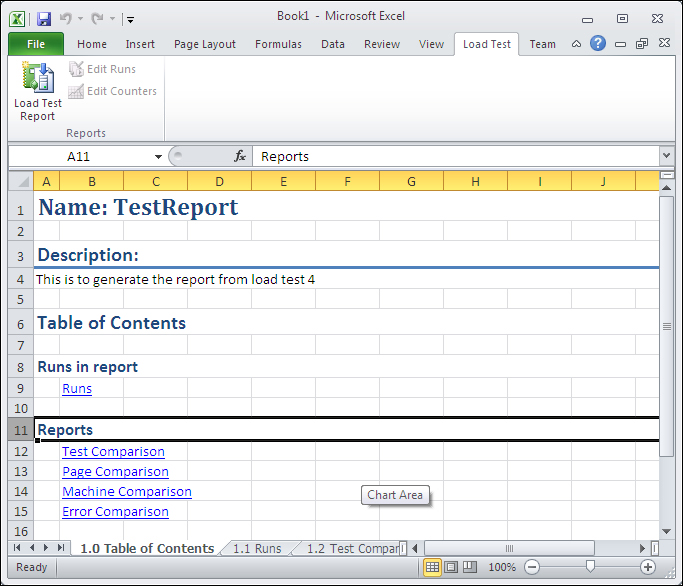 Exporting to Microsoft Excel