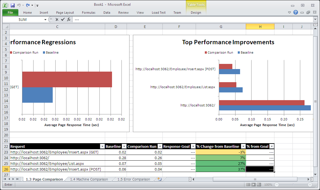 Exporting to Microsoft Excel