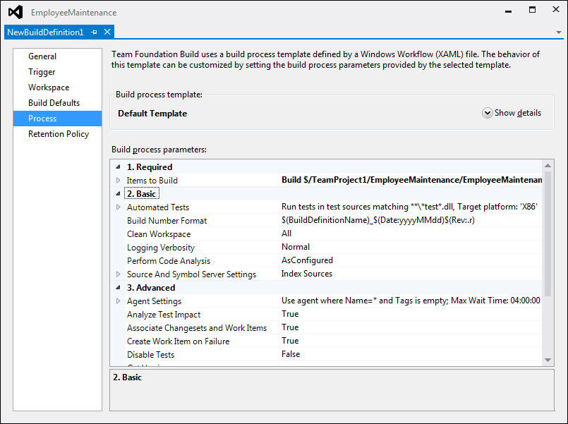 Step 3 – creating a build