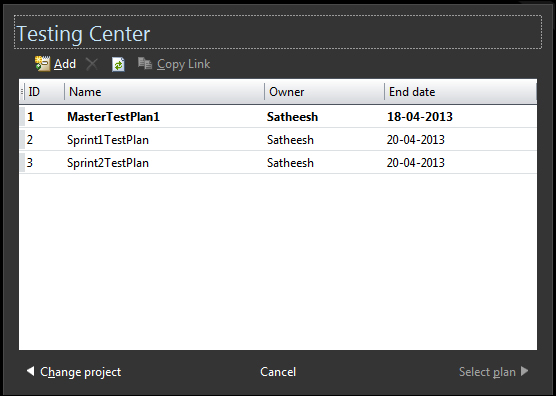 Importing tests to a Test Plan