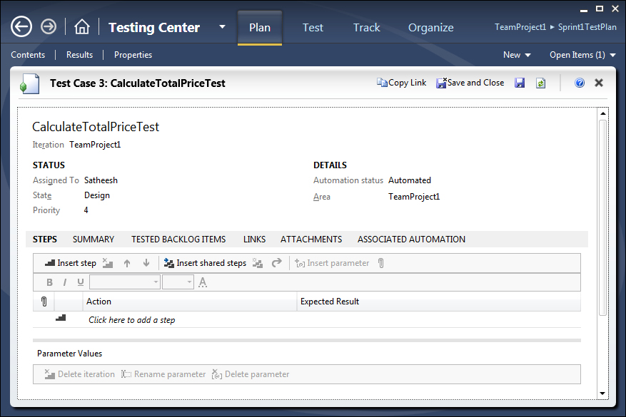 Importing tests to a Test Plan