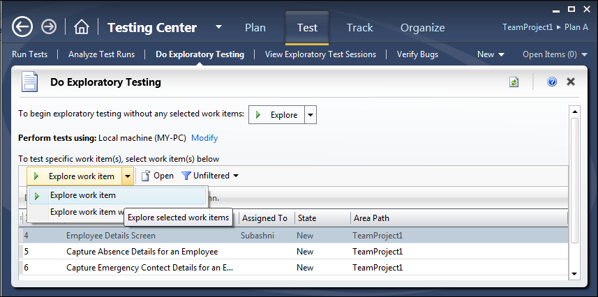 Exploratory testing